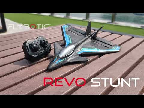 ✈️ Flybotic Revo Stunt ✈️ radiostyrt flygplan för barn från Silverlit
