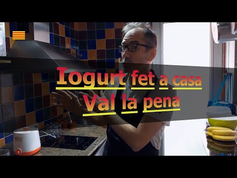 Vídeo: Com Cuinar Iogurt A Casa