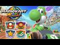 Mario Kart World – Yoshi 150cc Mushroom + Flower + Star + Shell Cups | Gold