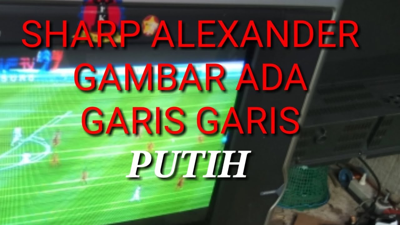 Sharp Alexander gambar Ada garis garis putih horizontal Sharp Alexander gambar Ada garis garis putih horizontal