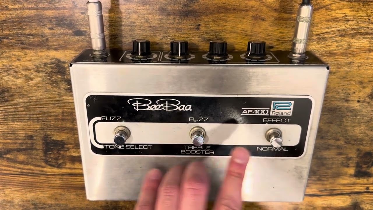Roland Baa Baa ギターエフェクター エレキチェロによるエフェクター検証 Vol.38 Roland「BeeBaa