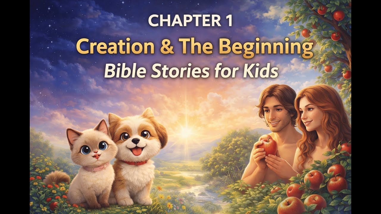 CHAPTER 1 | Creation & the Beginning | Bible Stories for Kids - YouTube