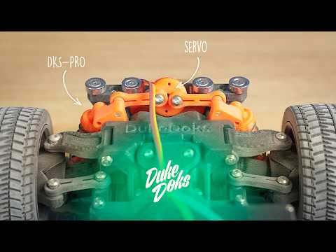 🗜️ This MECHANISM changes the car height / SUSPENSION MOD for the DKS-Pro / 1:10 CHASSIS