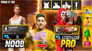 Noob Account To *Pro* Challenge | Buying 20,000 Diamonds In Subscriber Id💎🔥 - Garena Free Fire