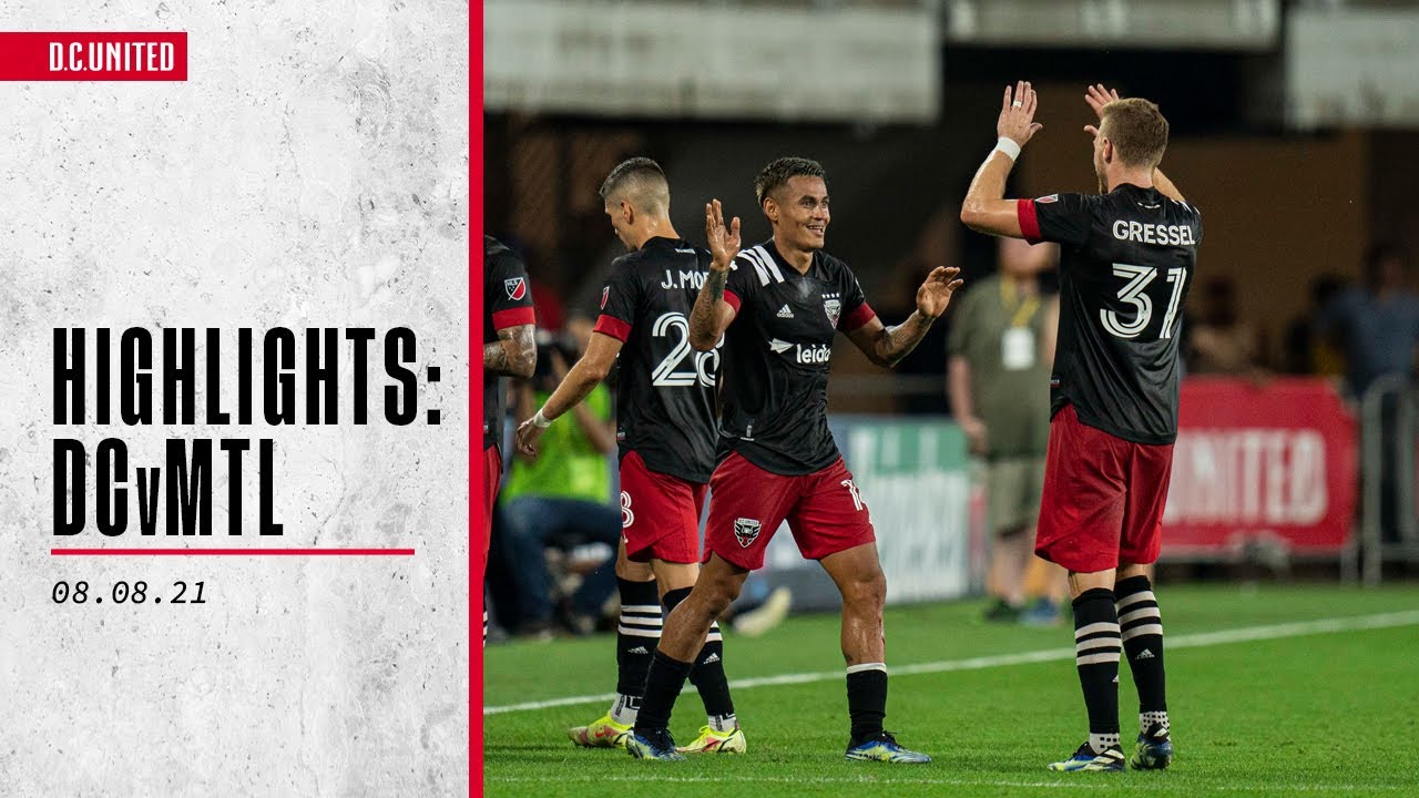 HIGHLIGHTS: D.C. United vs. CF Montréal | August 08, 2021
