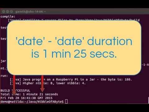 Maven, Gradle and Ant for Java on the Raspberry Pi B+