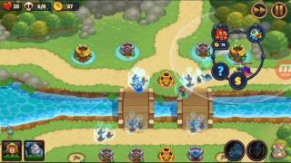 Realm Defense - World 1 Level 16-Twin Bridges - Campaign 3 Stars screenshot 5