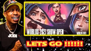 Worlds 2021 Show Open Presented by Mastercard: Imagine Dragons, JID, D Curry, B Miller - REACTION