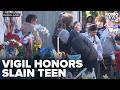 Parkland vigil honors slain 17-year-old as drive-by suspects remain at large