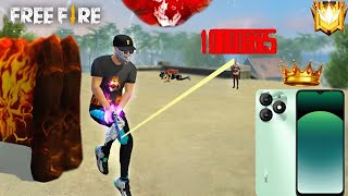 itel a70 free fire gameplay | itel a70 gaming test | gameplay handcam