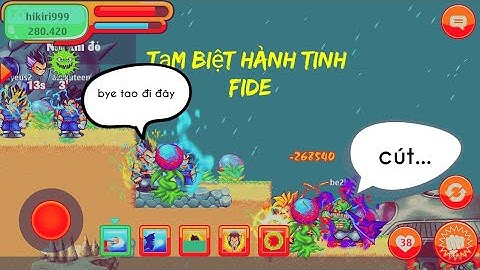 Ngọc Rồng Online - tạm biệt hành tinh fide