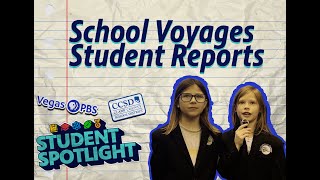 Triggs ES Students Report on School “Voyages”