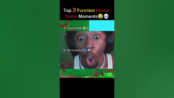Top 3 Funniest Horror Game Moments😂💀(Bro is an Speaker😭📢)