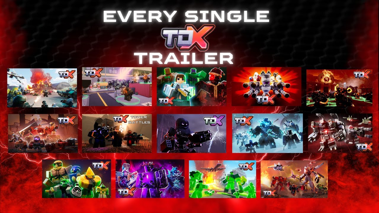 Every single TDX trailer (Official trailer to nightmare mode)