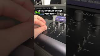 Id44 Mkii Has A Built In High Pass Filter   producer engineer 