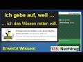 Ich gebe auf weil  nachtrag 135 zum buch iq ist nichts unbildung alles