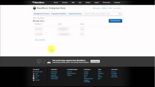 MyBlackBerry How to add Admin or Purchaser User
