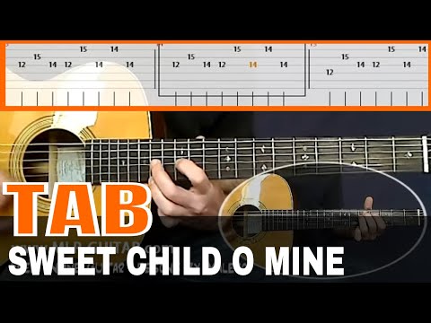 Guitar Tab Sweet Child O' Mine By Guns N' Roses