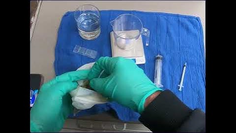 How to do a horse Faecal Egg Count