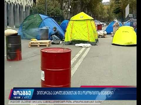 ვითარება პარლამენტთან და ოპოზიციის გეგმები