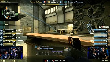 STARSERIES S12 LAN FINALS NiP vs EnVyUs (cache#3)