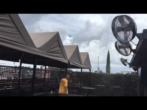 5 Fan System Eave Mount