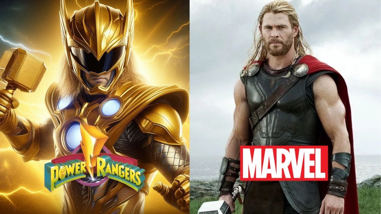 MARVEL HEROES BECOME POWER RANGERS - YouTube