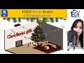 REVIT Christmas scene