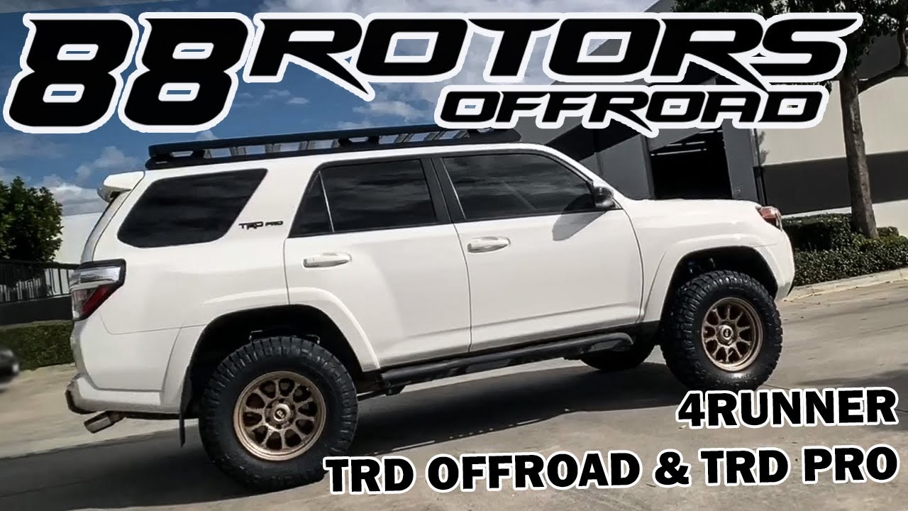 Toyota 4Runner TRD PRO & TRD OFFROAD, KINGS LIFT, CAMBURG UCA, BMC