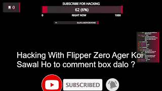 🔴 Live Hacking Device Flipper Zero— Request Any Demo -Subscribe me