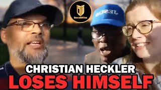 Dishonest Christian Woman Gets Her Belief Shattered | Hashim | Speakers Corner