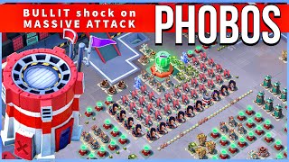 PHOBOS with a SIMO 😎  BULLIT SHOCK / operation Massive Attack // BOOM BEACH strategy/gameplay