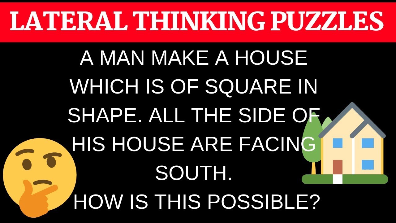 Lateral Thinking Puzzles And Answers Youtube