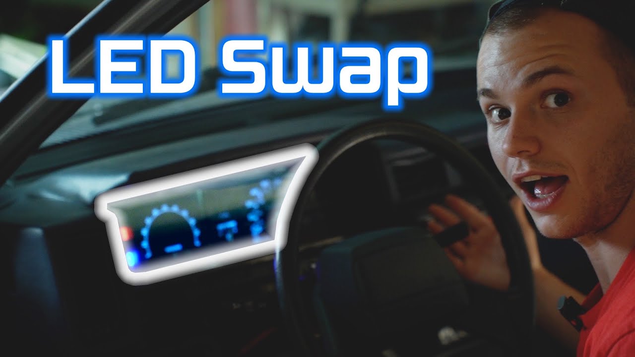 REPLACING EVERY LIGHT ON MY NISSAN D21 HARDBODY WITH LED BULBS!!! How to change any bulb on a d21