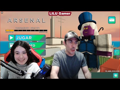 ARSENAL Roblox en Español / Roblox Arsenal si te ries pierdes / Arsenal ROBLOX Momentos divertidos 🏆
