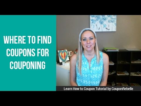 How to Coupon Tutorial – Where to find coupons for couponing?