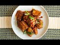 【タイ】辛くない「豚肉のレッドカレー煮」の作り方 / ผัดเผ็ดซี่โครงหมู