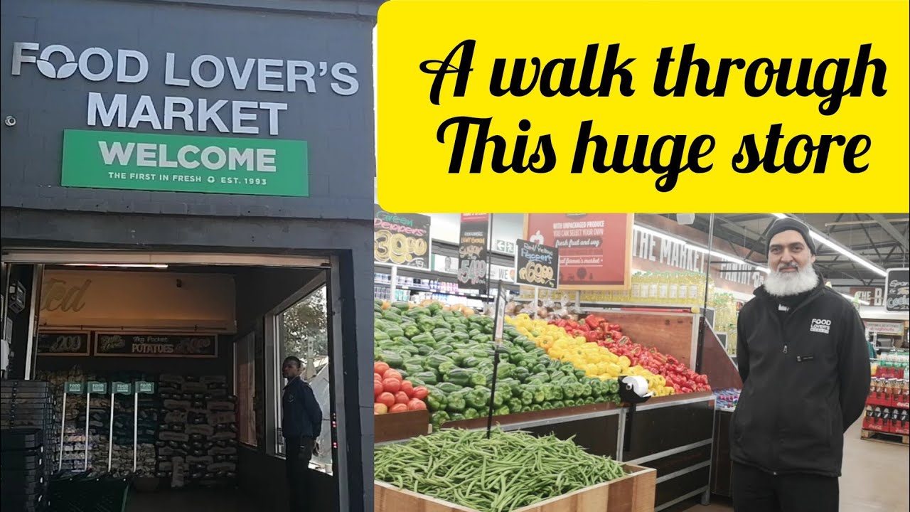 A walk through Food Lovers' Market, Access Park, Claremont, South Africa.
