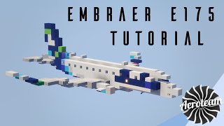 Embraer E175 Tutorial [1:1 Scale] | Minecraft