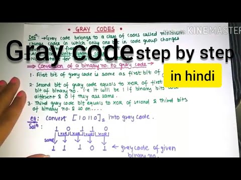 Gray code ( in both Hindi n english lecture)