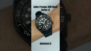 Seiko Prospex Marinemaster Black Series Limited Edition #seiko #arvokello #kello #rannekello #suomi