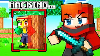 J'ai utilisé des HACKS pour TRICHER en Cache Cache sur Minecraft !