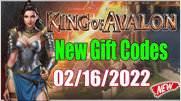 King of Avalon Gift Codes  - KOA codes 2022 redeem code game
