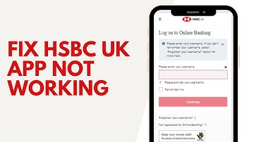 How To Fix HSBC UK App Not Working 2024 |HSBC UK App Not Working Today