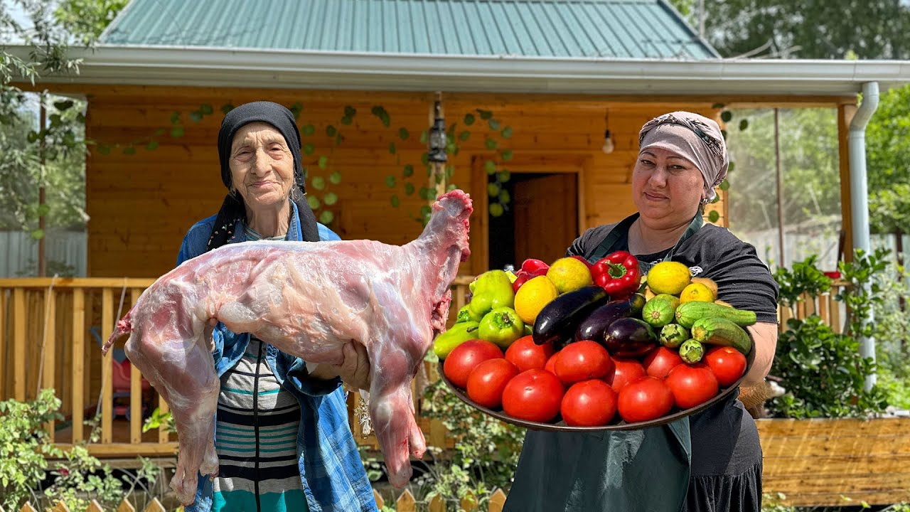 Буглама по-деревенски из цельного козлятины — простая и вкусная козлятина