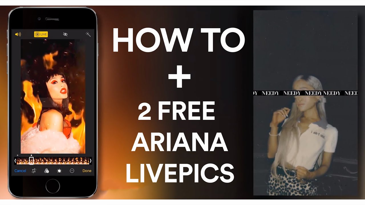Set A Custom Live Wallpaper 2 Ariana Livephotos