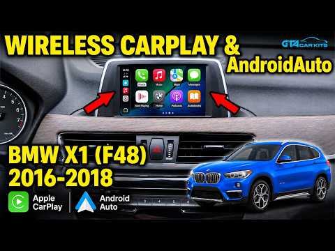 Wireless CarPlay and AndroidAuto BMW X1 (F48) 2016 2017 2018