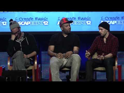 DJ White Shadow, Don Cannon, Mick Boogie at the 2012 ASCAP EXPO (Part 1 of 2)