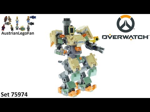 Lego Overwatch 75974 Bastion Speed Build