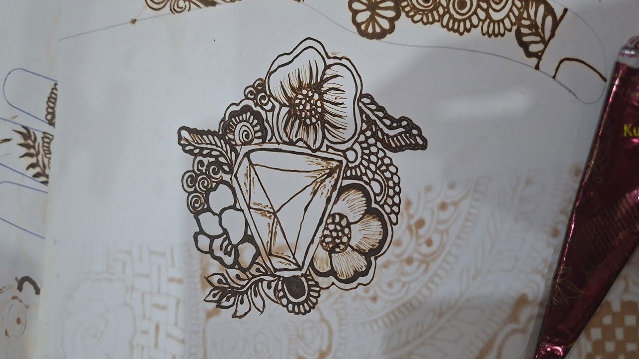 Basic Diamond flower 